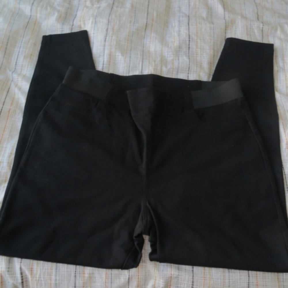 Forever 21 Plus Black Jeggings Leggings Knit Pant